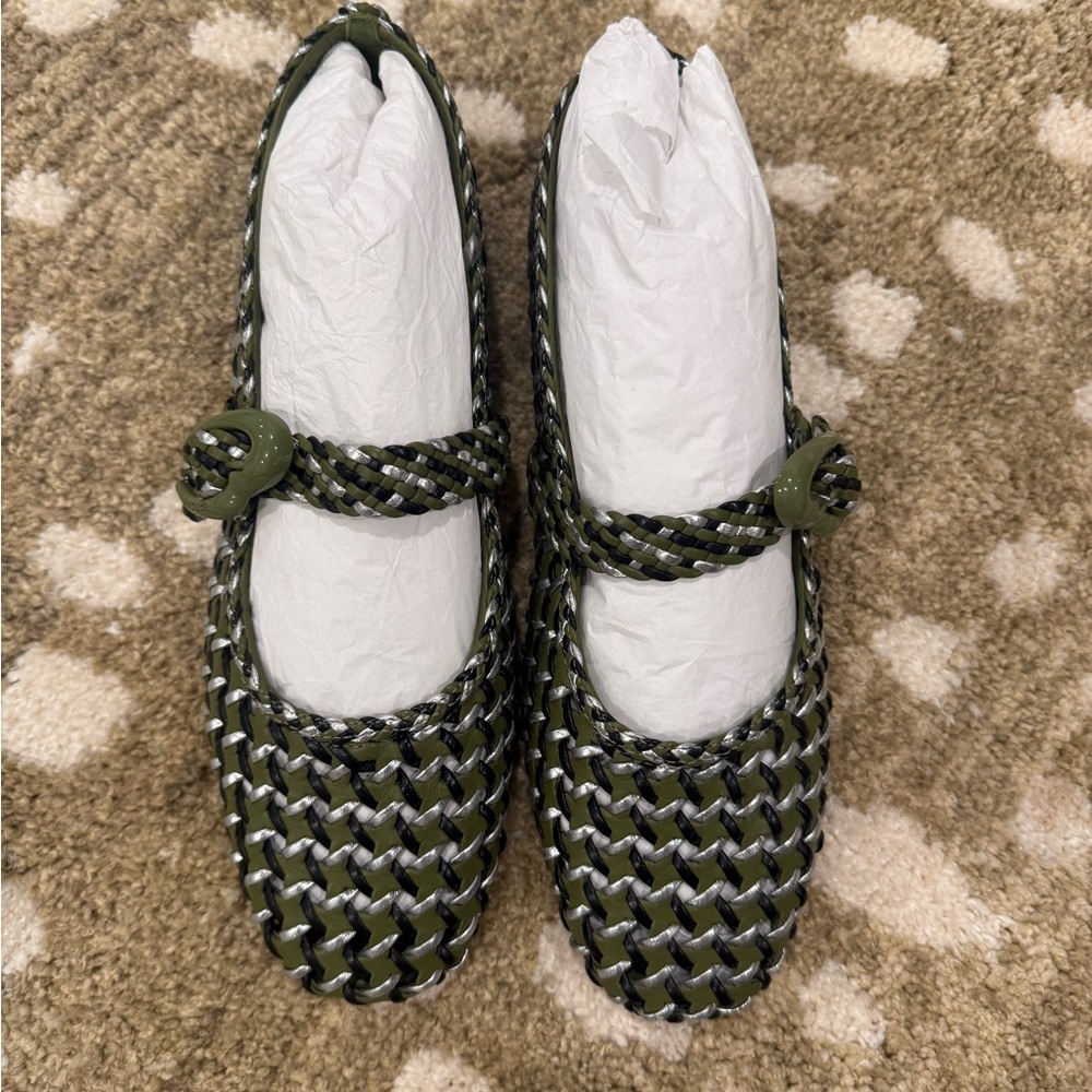 Larroude Verona Macrame Ballet Flat - Picture 6 of 7